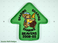 2008-09 Beaver Scouts Sharing Sharing Sharing